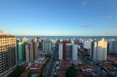 Maravilhoso apto em tambaú a venda com vista panorâmica e definitiva do mar, 140m²