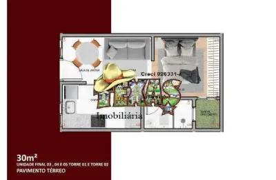 Apartamento com 1 quarto à venda na Vila Santa Isabel, São Paulo 