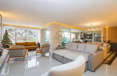 Apartamento com 4 quartos para alugar na rua josé izidoro biazetto, 1324, ecoville, curitiba, 260 m2 por r$ 29.500