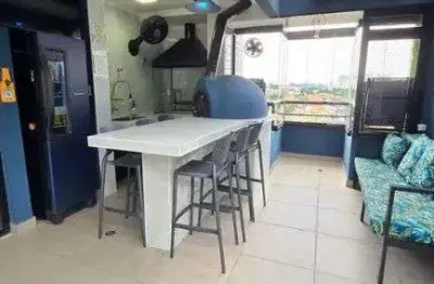 Cobertura com 4 dormitórios à venda, 320 m² por r$ 2.500.000,00 - jardim lar são paulo - são paulo/sp