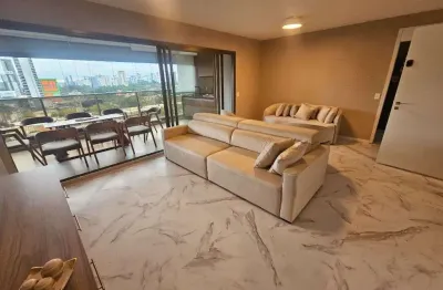 Apartamento com 3 dormitórios à venda, 135 m² por r$ 2.690.000,00 - campo belo - são paulo/sp