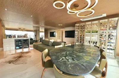 Apartamento com 3 dormitórios à venda, 147 m² por r$ 3.700.000,00 - campo belo - são paulo/sp