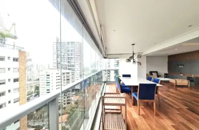 Apartamento com 3 dormitórios à venda, 192 m² por r$ 3.800.000,00 - campo belo - são paulo/sp
