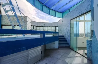 Cobertura com 4 dormitórios à venda, 549 m² por r$ 3.200.000,00 - real parque - são paulo/sp