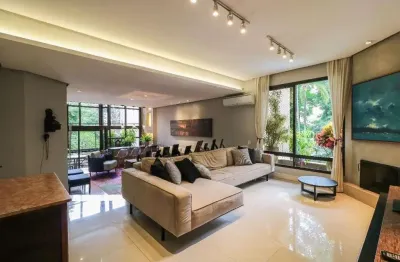 Apartamento com 4 dormitórios à venda, 234 m² por r$ 2.300.000,00 - real parque - são paulo/sp