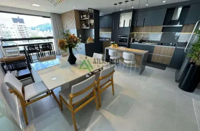 Apartamento com 03 dormitórios,  01 suíte,  02 vagas - com 108m² no centro de navegantes por r$ 1.150.000