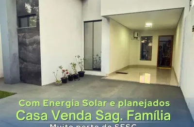 Casa à venda, 1 quarto, 1 suíte, 2 vagas, Parque Sagrada Família - Rondonópolis/MT
