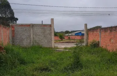 Lindo terreno 200m² todo murado, rua asfalto vila militar i piraquara pr.