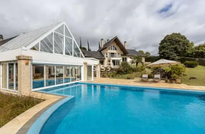 Casa com 4 quartos à venda na rua joão bagé, 235, campo comprido, curitiba, 727 m2 por r$ 20.000.000