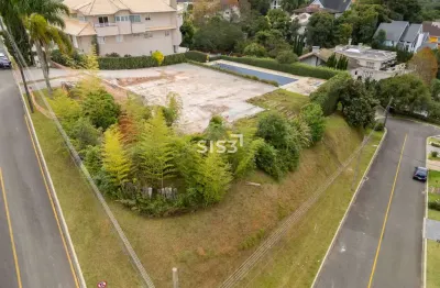 Terreno em condomínio fechado à venda na rua pedro muraro, 50, são joão, curitiba, 1851 m2 por r$ 5.300.000