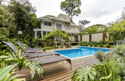 Casa em condomínio fechado com 4 quartos à venda na avenida fredolin wolf, 3833, santa felicidade, curitiba, 407 m2 por r$ 4.200.000