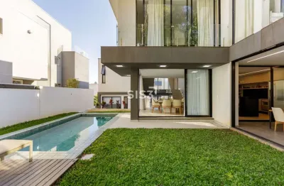 Casa em condomínio fechado com 4 quartos à venda na avenida fredolin wolf, santa felicidade, curitiba, 425 m2 por r$ 3.995.000