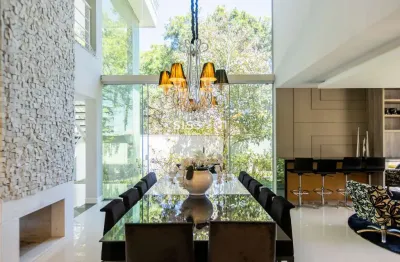 Casa em condomínio fechado com 4 quartos à venda na rua theodoro makiolka, 2567, santa cândida, curitiba, 614 m2 por r$ 3.965.000