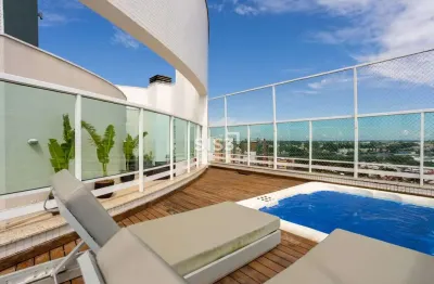 Cobertura com 3 quartos à venda na rua deputado heitor alencar furtado, 2431, ecoville, curitiba, 357 m2 por r$ 3.650.000