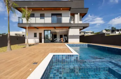 Casa em condomínio fechado com 3 quartos à venda na rua comendador orlando ceccon, butiatumirim, colombo, 394 m2 por r$ 2.990.000