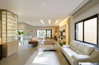 Casa em condomínio fechado com 3 quartos à venda na rua orlando peruci, 1000, santa felicidade, curitiba, 267 m2 por r$ 2.800.000