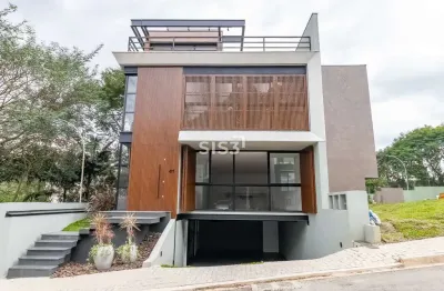 Casa em condomínio fechado com 3 quartos à venda na rua paulo pampuche, 316, campo comprido, curitiba, 308 m2 por r$ 2.639.000