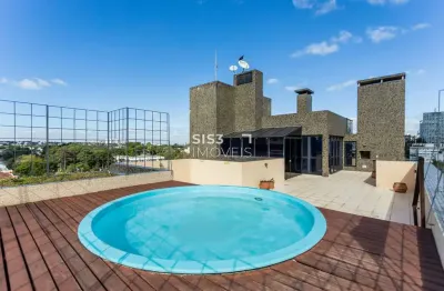 Cobertura com 3 quartos à venda na rua dos funcionários, 1193, cabral, curitiba, 320 m2 por r$ 1.800.000