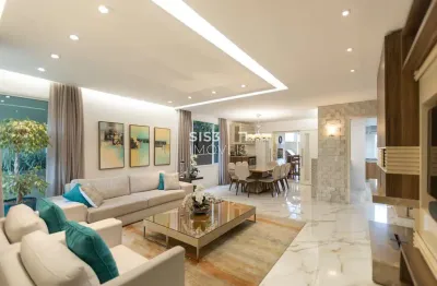 Casa em condomínio fechado com 4 quartos à venda na rua rezala simão, 1316, santa quitéria, curitiba, 201 m2 por r$ 1.800.000