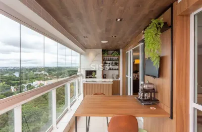 Apartamento com 3 quartos à venda na rua deputado heitor alencar furtado, 3600, ecoville, curitiba, 128 m2 por r$ 1.695.000