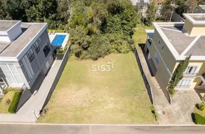 Terreno em condomínio fechado à venda na rua joão dembinski, 135, campo comprido, curitiba, 1084 m2 por r$ 1.620.000