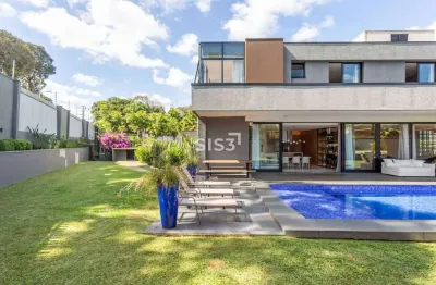 Casa em condomínio fechado com 4 quartos à venda na rua padre josé kentenich, 420, campo comprido, curitiba, 604 m2 por r$ 10.900.000