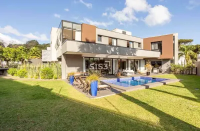 Casa em condomínio fechado com 4 quartos à venda na rua padre josé kentenich, 420, campo comprido, curitiba, 604 m2 por r$ 10.900.000