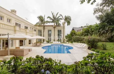 Casa em condomínio fechado com 4 quartos à venda na rua eduardo sprada, 950, campo comprido, curitiba, 708 m2 por r$ 14.000.000