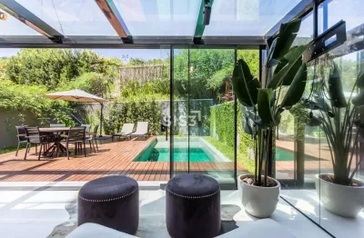 Casa em condomínio fechado com 3 quartos à venda na rua eduardo sprada, 1872, campo comprido, curitiba, 304 m2 por r$ 3.990.000