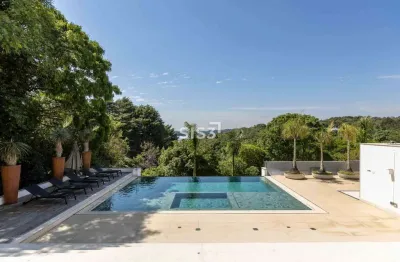 Casa em condomínio fechado com 5 quartos à venda na rua manacá, 1260, passauna, campo largo, 1230 m2 por r$ 15.000.000