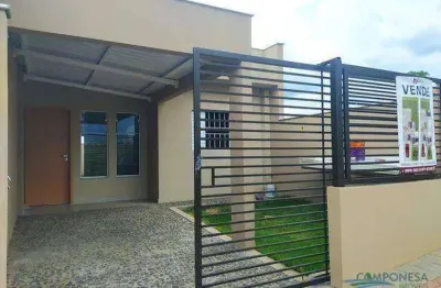 Casa com 3 dormitórios à venda por r$ 297.000,00 - colinas - londrina/pr