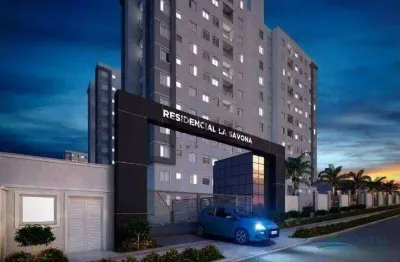 Apartamento com 2 dormitórios à venda, 46 m² por r$ 280.000,00 - gleba palhano - londrina/pr