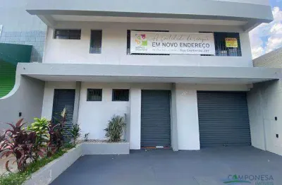 Ponto para alugar, 220 m² por r$ 6.500,00/mês - centro - londrina/pr