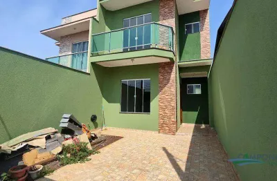 Sobrado com 3 dormitórios à venda, 85 m² por r$ 420.000,00 - jardim são paulo - londrina/pr