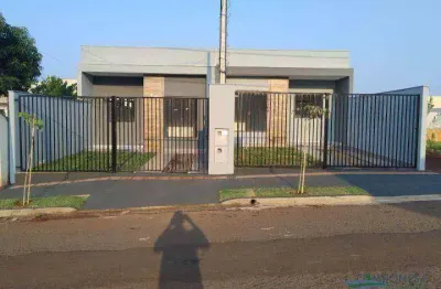 Casa com 3 dormitórios à venda, 70 m² por r$ 290.000,00 - jardim moema - londrina/pr