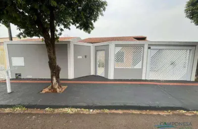 Casa com 4 dormitórios à venda, 180 m² por r$ 850.000,00 - alpes - londrina/pr
