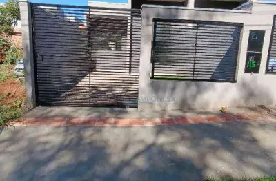 Casa com 3 dormitórios à venda, 75 m² por r$ 270.000,00 - conjunto habitacional luiz de sá - londrina/pr