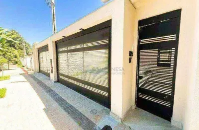 Casa com 3 dormitórios, 127 m² - venda por r$ 1.280.000,00 ou aluguel por r$ 6.000,00/mês - novo aeroporto - londrina/pr