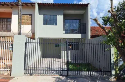 Sobrado com 3 dormitórios à venda, 123 m² por r$ 530.000,00 - jardim pacaembu - londrina/pr