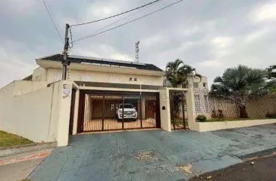 Sobrado com 4 dormitórios à venda, 374 m² por r$ 2.500.000,00 - parque residencial alcântara - londrina/pr