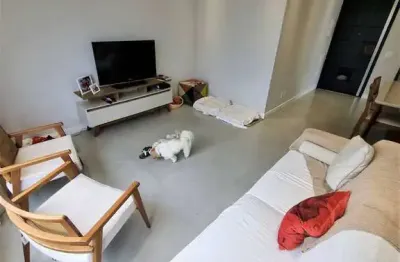 Apartamento 2 dormitórios com lazer - temporada - embare - santos