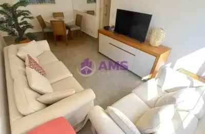 TEMPORADA- Apartamento 2 dormitórios - mobiliado-  Embare - Santos