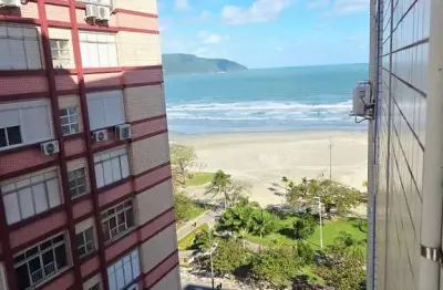 Apartamento para alugar na Avenida Presidente Wilson, Pompéia, Santos
