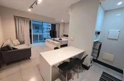 Apartamento com 1 quarto para alugar na avenida presidente wilson, pompéia, santos por r$ 600 por dia