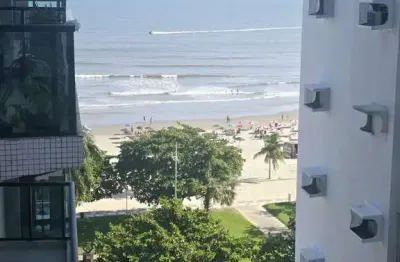 Locação - apartamento 3 dormitórios vista mar - embaré - santos