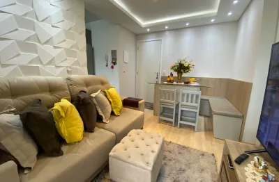 Apartamento mobiliado no  aventureiro ,prédio com elevador próximo ao komprão kock