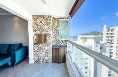 Apartamento à venda prédio frente mar no residencial dona anna com 3 quartos no centro em balneário camboriú