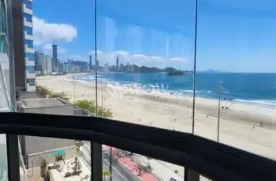 Apartamento frente mar com 4 quartos à venda no edifício mário quintana no centro em balneário camboriú