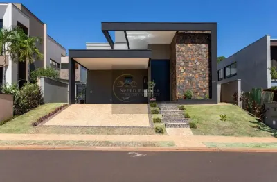 Casa em condomínio para venda em ribeirão preto, residencial e empresarial alphaville, 3 dormitórios, 3 suítes, 4 banheiros, 4 vagas