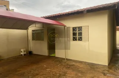 Casa para venda em ribeirão preto, jardim diva tarlá de carvalho, 2 dormitórios, 1 banheiro, 1 vaga